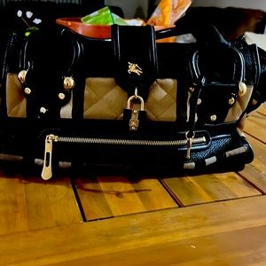 Burberry Manor Bag with tags and dust bag